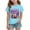 🔥 Blue_New, variant on Kids Printed Short Sleeve T-Shirt Fashion Loose Fit Round Neck Soft Breathable Polyester Casual Cute Top for Boys Girls Daily Wear Play Party Multiple Sizes Best Value Finds & Budget-Friendly Offers