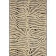 thumbnail image 3 of nuLOOM Katrine Zebra Indoor/Outdoor Area Rug, 6' 7" x 9', Katrine Dark Grey, 3 of 7