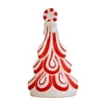 thumbnail image 5 of Lypsnake Lighted Blow Mold Peppermint Tree,Red White Striped Peppermint Topped Resin Christmas Tree Figurine,Tabletop Decor for Christmas Mantel Shelf Display, 5 of 7