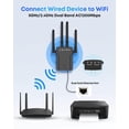 thumbnail image 2 of Adaptador WiFi a Ethernet Puente inalámbrico AC1200 de doble banda, 2 of 7