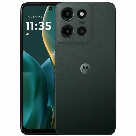 Motorola Mobility moto g (2025) 128 GB Smartphone, 6.7" LCD HD+ 1604 x 720, Octa-core (Cortex A76Dual-core (2 Core) 2.40 GHz + Cortex A55 Hexa-core (6 Core) 2 GHz, 4 GB RAM, Android 15, 5G, Forest