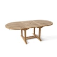 thumbnail image 4 of Teak Dining Set Grade-A Natural Teak Hyde Park 9-pc Dining Table Set Anderson Teak Furniture, 4 of 6