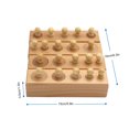 thumbnail image 4 of Montessori-enchufe cilíndrico con perilla, juguetes para el hogar y la escuela, desarrollo cognitivo, 4 of 7