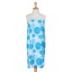 thumbnail image 1 of Toalla de baño con estampado de dalia azul Design Imports para mujer 55.5' x 32.5' CAMZ37045, 1 of 2