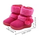 thumbnail image 5 of GOOHOCHY 1 par de botas de nieve para bebé, zapatos de bebé para primeros pasos de invierno, 5 of 8