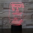 thumbnail image 2 of Lámpara de ilusión LED 3D con luz nocturna, teléfono retro, 2 of 2