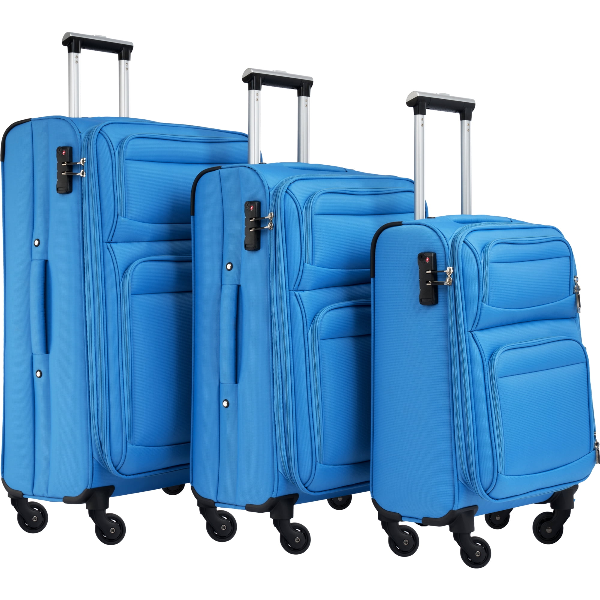 CITYLE Softside Luggage Set Expandable with TSA Lock, Carry on Soft