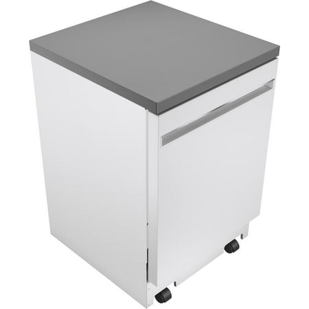 GE - 24" Portable Dishwasher - White