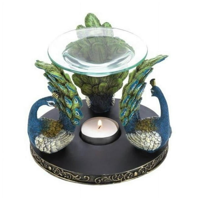 Home Locomotion 849179027254 Peacock Plume Oil Warmer