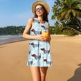 thumbnail image 3 of Disketp Dachshund Dog Puppy para Vestido sin Mangas para Mujeres, Vestidos de Verano para Mujeres, Casual y Holgado para la Playa, 3 of 7