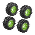 thumbnail image 2 of 4 Pieces RC Car Tires Simulation Wheel Tire Rubber Material for 1:10 Scale Senton Slash Owners DIY, 2 of 8