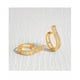 thumbnail image 2 of Aretes Xtellar Barra Dorada Con Doble Fila De Zirconias, 2 of 4