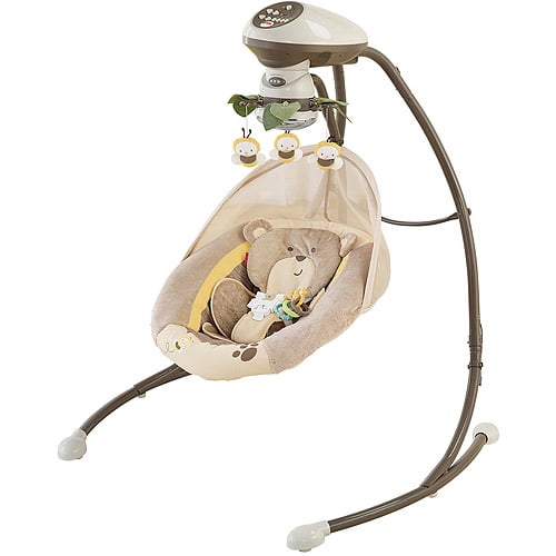 Fisher Price My Little Snugabear Cradle N Swing