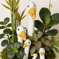 thumbnail image 5 of Garden Goose Stakes, 3 Piece Resin Goose Garden Decor, Outdoor Goose Yard Statues with Metal Stakes, Garden Lawn Plant Flower Bed Decorations for Patio Yard Landscape, 5 of 9