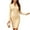 Beige, variant on Women's Office Dress Work Dress Long Sleeve Stand Collar Slim Fit Pencil Bodycon Midi Dress for Commuting Spring Fall,Beige,L