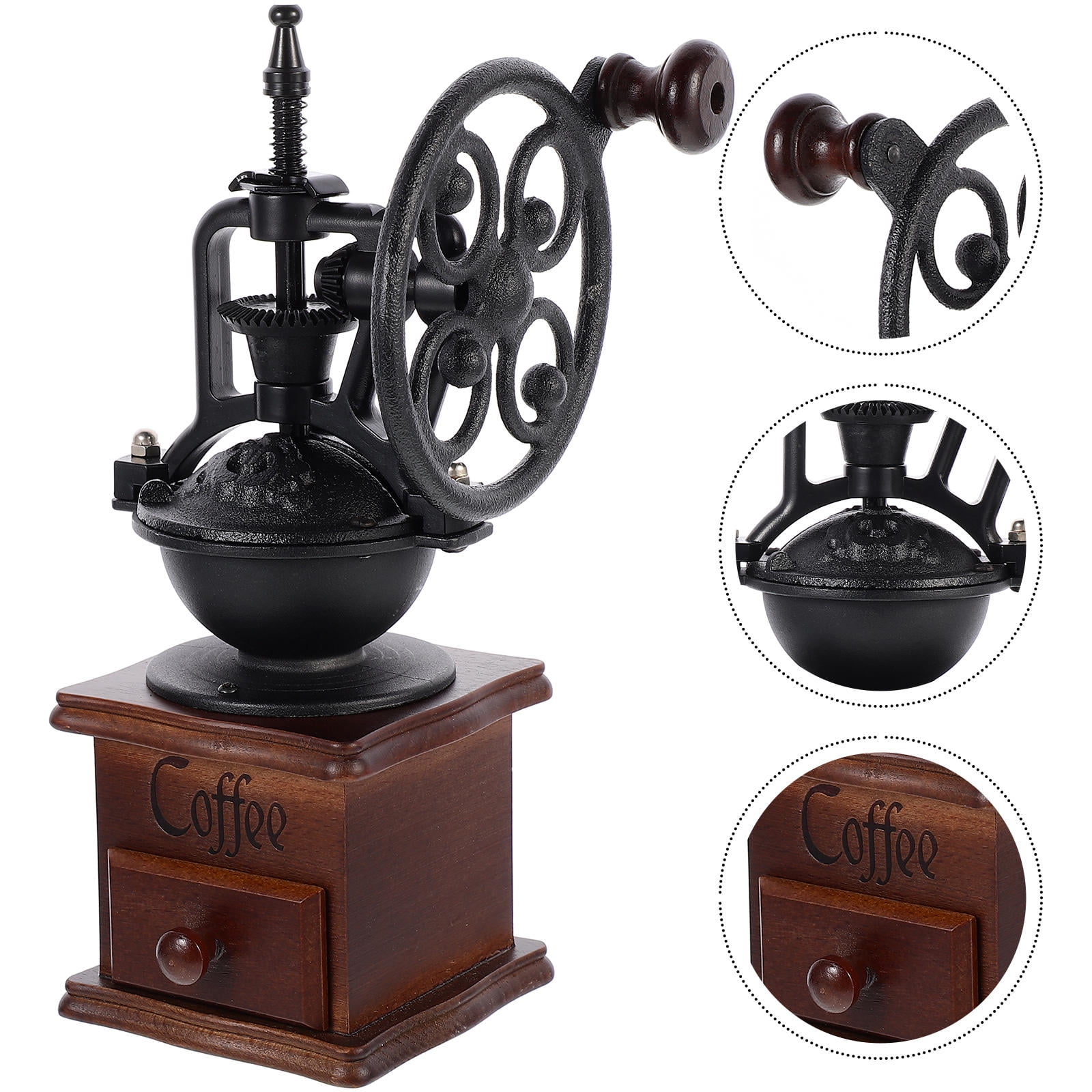 Hand-crank Coffee Grinder Machine Mini Beans Machines Travel