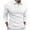 White, variant on Jalioing Men's Dressy Casual Shirts Long Sleeve V Neck Striped Golf Shirts Spring Collared Business Work Tops