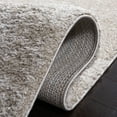 thumbnail image 5 of Safavieh Decora Shaggy Finola Solid Shag Area Rug, Gray, 6'7" x 6'7" Square, 5 of 11