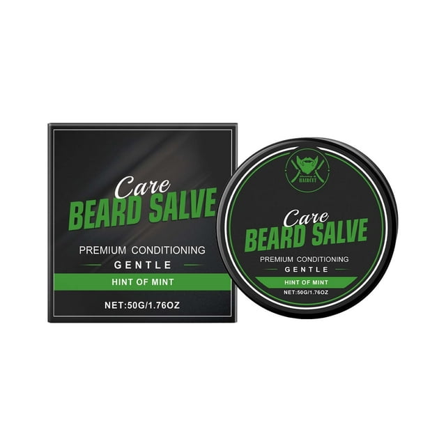 Crema para barba masculina (50 g): suavizante, nutritiva e hidratante para una barba suave y cómoda.