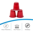 thumbnail image 3 of EDI Disposable Red Plastic Mini Party Shot Glasses 2 oz, 240-Piece, 3 of 5