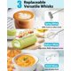 thumbnail image 5 of Milk Frother Sakgos, portátil recargable, eléctrico, 3 velocidades, 5 of 8