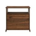thumbnail image 2 of Birch Harbor Chatham 2-Drawer Nightstand, Dark Walnut, 2 of 8