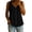 #409-Black, variant on Button Down Shirts for Women Trendy Sleeveless V Neck Cotton Linen Solid Color Loose Fit Casual Summer Tank Tops