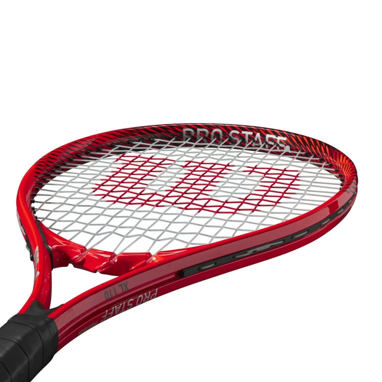 Wilson Pro Staff テニスラケット レッド Wilson Pro Staff Precision XL 110 Adult Recreational Tennis Racket