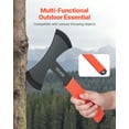 thumbnail image 4 of VEVOR Throwing Axes and Tomahawks 3 Pack 11.9 inch Double Bit Axe Throwing Hatchet Set, 4 of 9