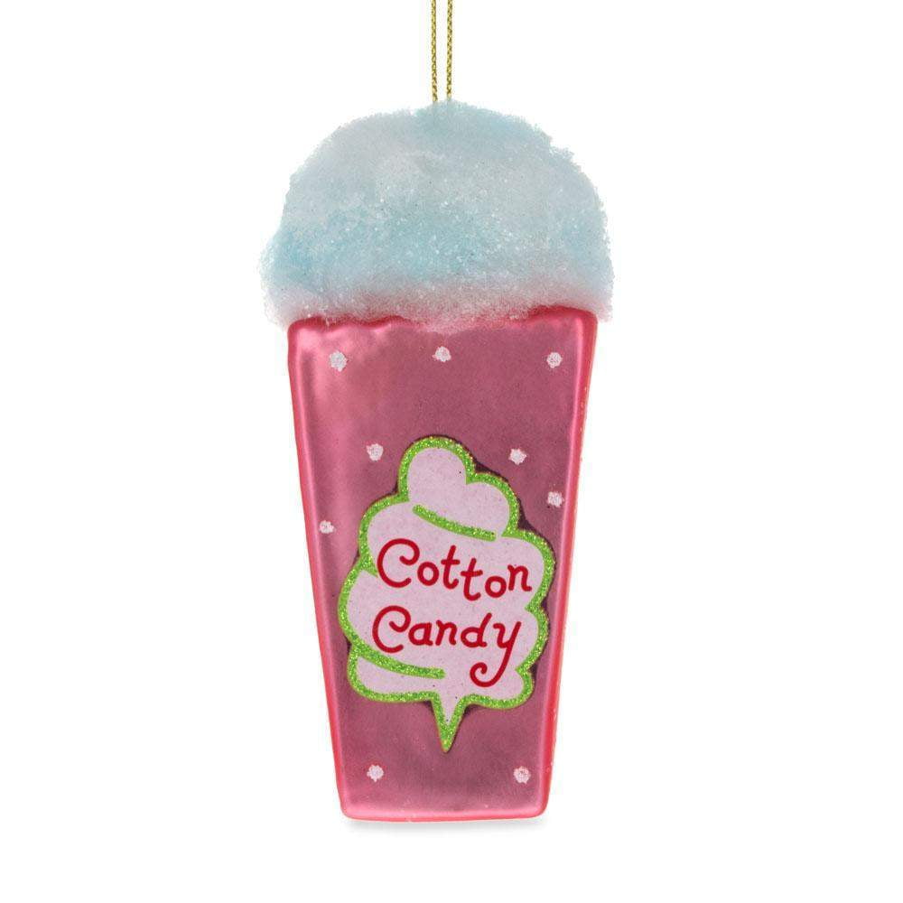 BestPysanky Cotton Candy Glass Christmas Ornament 4.5 Inches Walmart