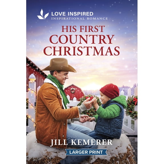 Wyoming Inheritance His First Country Christmas: An Uplifting Inspirational Romance, Book 3, (Paperback)