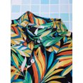 thumbnail image 4 of Sinleey Boys Hawaiian Shirts Kids Casual Vacation Aloha Print Button Down Short Sleeve Shirts Tops Type C 130, 4 of 7
