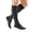 Black, variant on Mediven Plus 30-40 mmHg Calf Petite CT Black VII - Ankle 12.75-13.75 inches