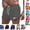 Dark Gray, variant on Men's Swim Trunks 5 inch Inseam Quick Dry Board Shorts Bathing Suit Swimwear Swim Shorts