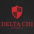 thumbnail image 3 of CafePress - Delta Chi Vertical Red Logo Long Sleeve T Shirt - Women's Long Sleeve Graphic Tee Casual Fit, 3 of 4