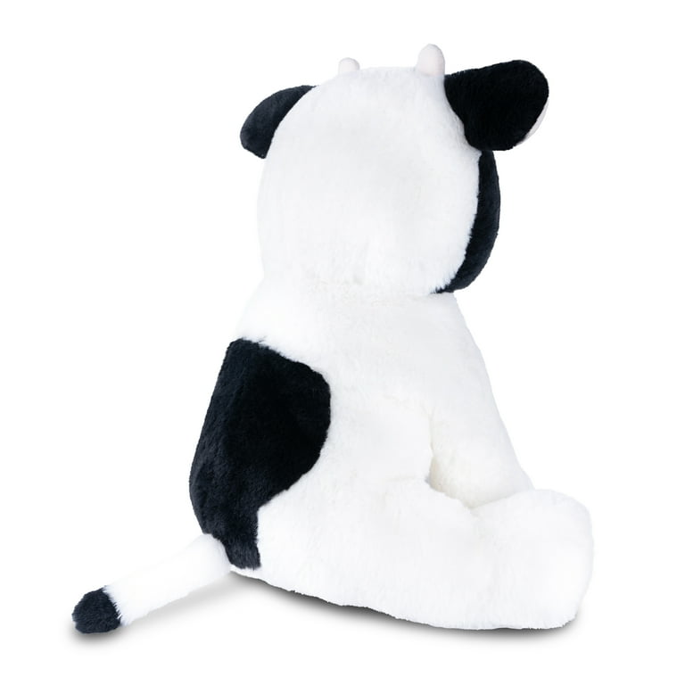 Cawaii Collection⁑ページ Weigedu Calf Cow Stuffed Animal, 14 Inch Plush Toy, Black