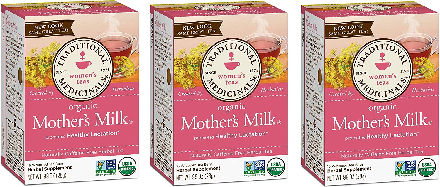 Traditional Medicinals Teas Organic Mothers Milk Tea Bags, 16 Count 3