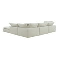 thumbnail image 6 of Moe's Home Collection Clay Dream Modular Sectional Coastside Sand Fabric, 6 of 7