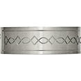 thumbnail image 3 of Titanium Brushed Cross Design 8mm Flat Band (Size 8.5) Made In China tb145-8.5, 3 of 5