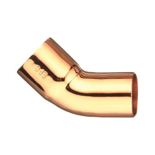 Elkhart 45 Degree Street Elbow Copper Fitting - 1 In. Bronze
