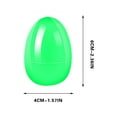 thumbnail image 6 of Colorful Fillable Easter Eggs 2.3 Inch with Hinges, Plastic for Surprise Hunts Random Colors, Party Favor Reusable Kids Activity, 6 of 9
