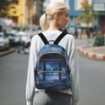 thumbnail image 7 of FORMRS Mini Backpack Purse for Women Travel Daypack Casual Shoulder Bag, Window Space, 7 of 7