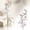 Z-3-White, variant on Orchids Artificial Flowers, Fake Orchid, Artificial Orchids That Look Real, Faux Orchid, Artificial Flowers In Vase, Real Touch Faux Orchid Plant for Home Office Table Decoration 1Pcs