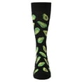 thumbnail image 3 of MeMoi Men's Avocado Bamboo Blend Funny Novelty Crew Sock - Mens - Male, 10-13, Black, 3 of 4