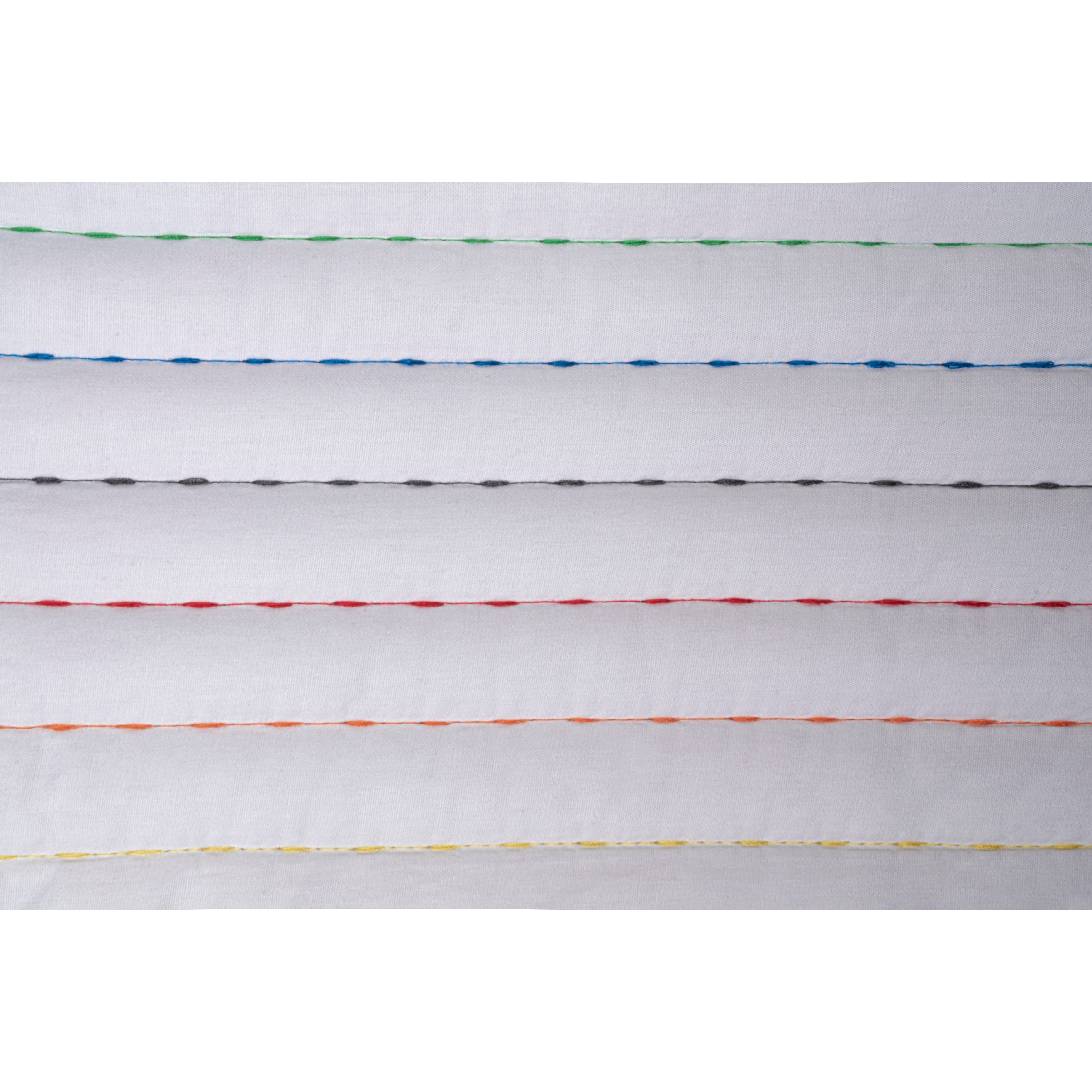 Crayola  Reversible Pick Stitch Quilt Set White Multi - Twin