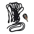 thumbnail image 1 of Quzzie 2 Pieces Pilates Reformer Rope Pilates Reformer Pull Ropes Pilates Machine Attachment Exercise Straps Nylon Construction Suitable for Home Studio Women Strength Training with Red Wheel, 1 of 8