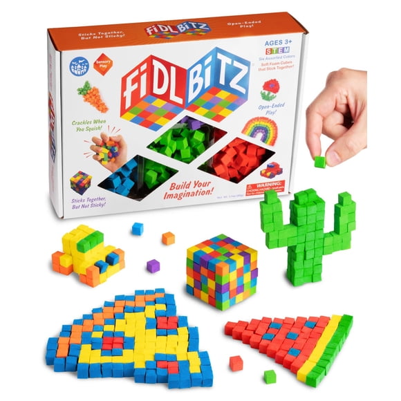 Set Deluxe FidlBitz de cubos de espuma 60 g