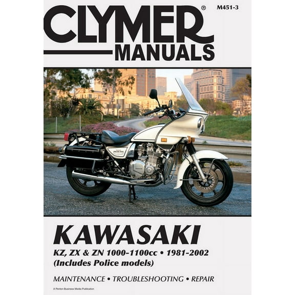 Kawasaki KZ, ZX & ZN 1000-1100cc Motorcycle (1981-2002) Service Repair Manual ^