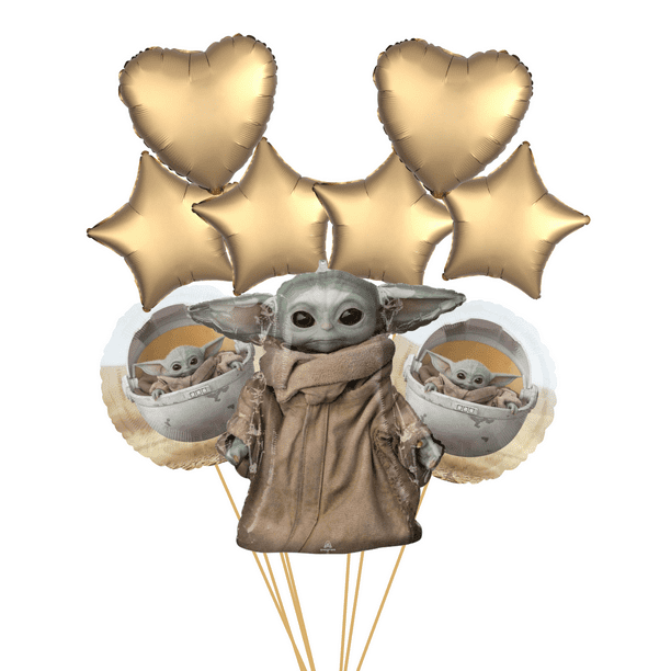 Baby Yoda Balloons Birthday Decorations The Child Mandalorian. Baby