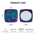 thumbnail image 6 of Uemuo Purple and Green Glitter Pattern Waterproof Square Couch Cushion Covers, Magic Sofa Covers Washable, Stretch Sofa Seat Cushion Slipcovers, 6 of 9